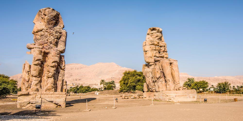Colossi of Memnon - Trips in Egypt