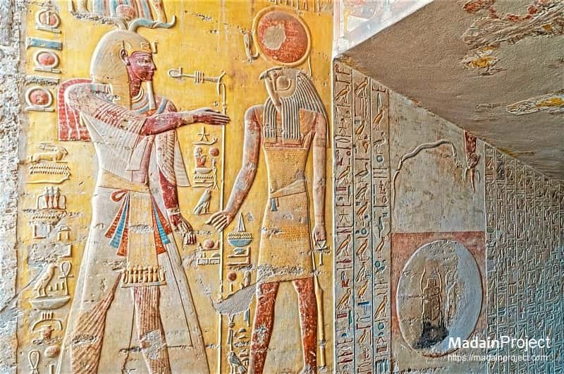 Traveler exploring the Valley of the Kings on a budget Egypt tour package