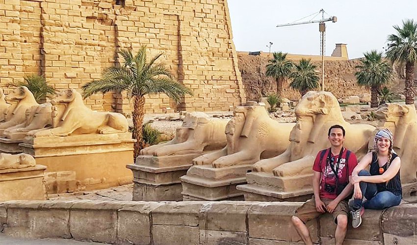 Egypt Tours: Budget Egypt tour visiting Pyramids of Giza, Nile Cruise, Luxor and Aswan temples, and Alexandria coast