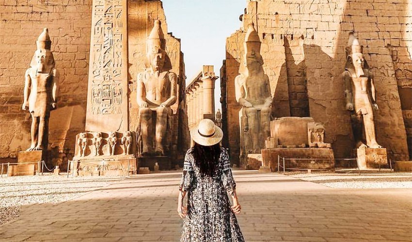 15 days Egypt budget tour visiting Cairo, Alexandria, Luxor, Aswan Nile Cruise, and Sharm El Sheikh