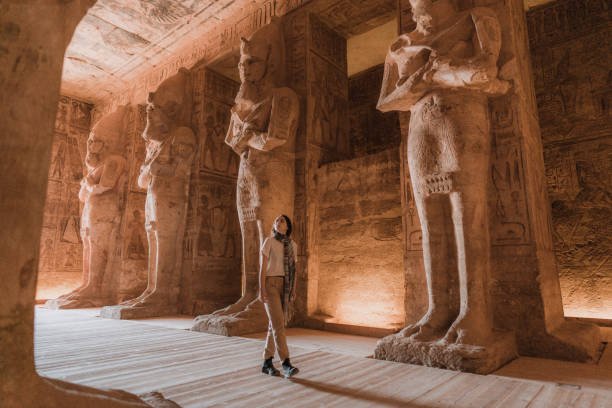 Abu Simbel Temples Aswan Abu Simbel temples near Aswan southern Egypt