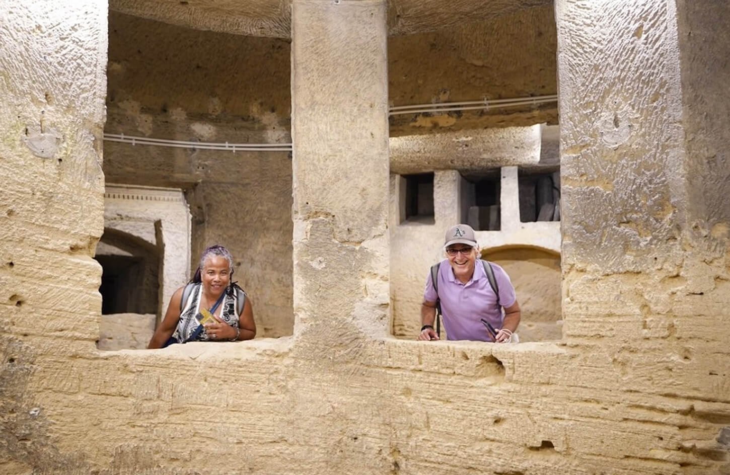 Catacombs of Kom El Shoqafa Roman burial site in Alexandria