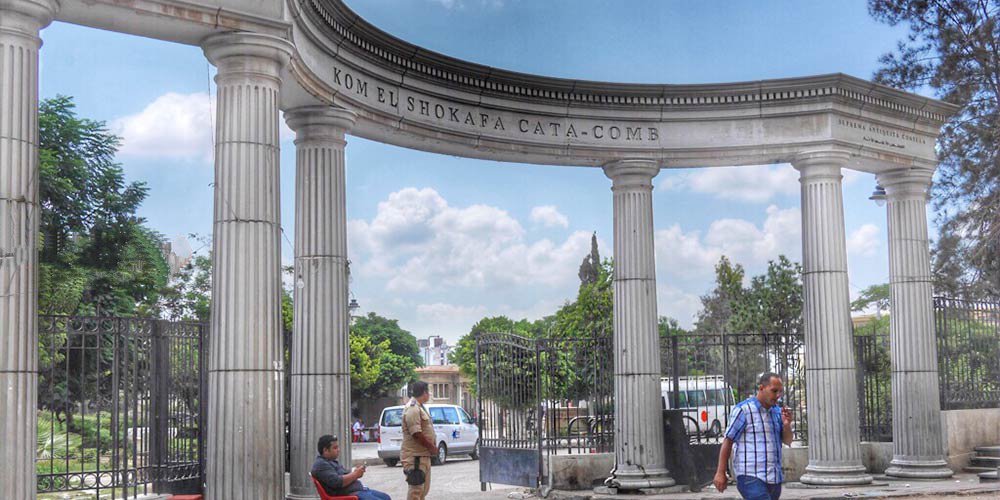 Catacombs of Alexandria - Trips in Egypt