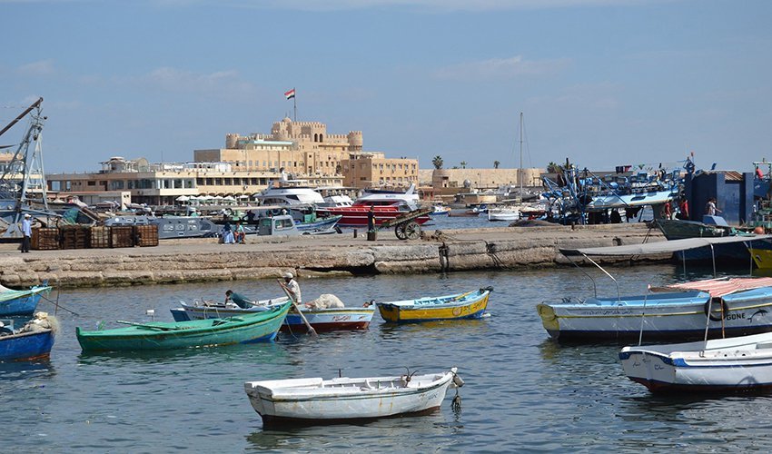 08-day Egypt budget tour in Cairo and Alexandria featuring the Giza Pyramids, Egyptian Museum, Alexandria Library, and ancient wonders