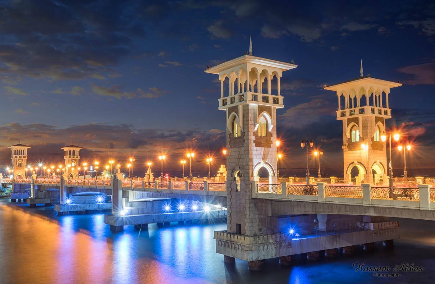 Alexandria Egypt Mediterranean city with historic landmarks and sea views