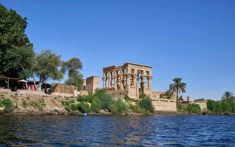 Philae Temple on Agilkia Island during Egypt Standard Tour.