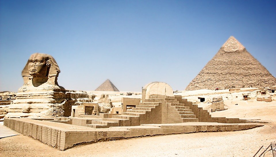 Giza Pyramids and the Great Sphinx during Cairo sightseeing tour