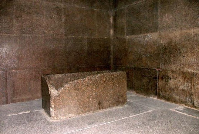 Interior of the Great Pyramid of Khufu during a Giza Pyramids tour