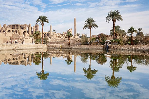 Karnak Temple complex in Luxor visited on an Egypt highlights tour
