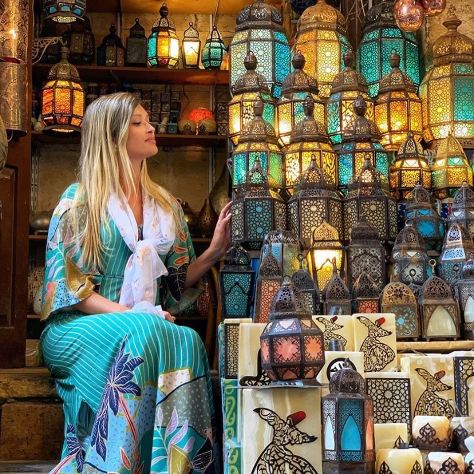 Khan El Khalili bazaar visited on the final day of an Egypt tour