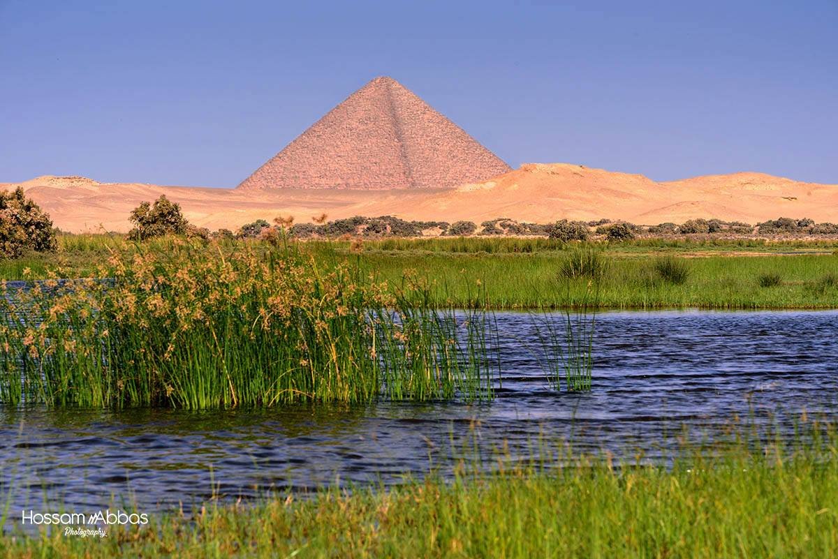 Egypt Tours: Tourists visiting Dahshur Pyramids, walking in Al Muizz Street and shopping at Khan El Khalili Bazaar Cairo